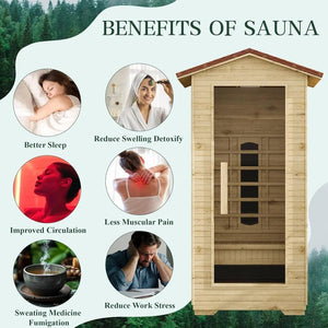 SoulSteam 2 - 4 Person Infrared Sauna Room - Healari