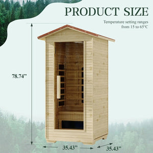 SoulSteam 2 - 4 Person Infrared Sauna Room - Healari