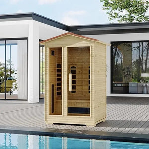 SoulSteam 2 - 4 Person Infrared Sauna Room - Healari