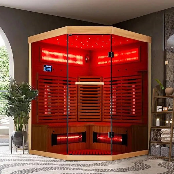 SoulSteam 2 - 4 Person Infrared Sauna Room - Healari